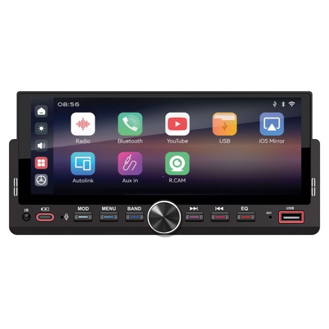 XD Enjoy XDVH9990 Ricevitore multimediale per auto Nero Bluetooth