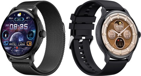 XD Enjoy XDVLD15BLK smartwatch e orologio sportivo 3,63 cm (1.43") AMOLED Digitale 466 x 466 Pixel Bianco