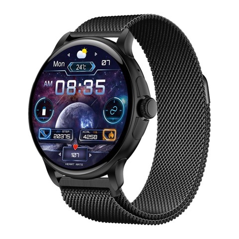 XD Enjoy XDVLD15BLK smartwatch e orologio sportivo 3,63 cm (1.43") AMOLED Digitale 466 x 466 Pixel Bianco
