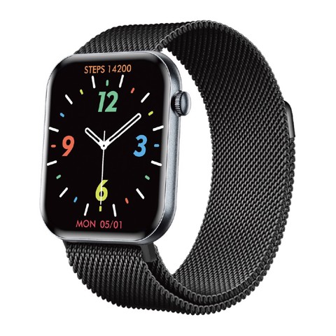 XD Enjoy XDVLD59BLK smartwatch e orologio sportivo 4,7 cm (1.85") AMOLED Digitale 390 x 450 Pixel Nero