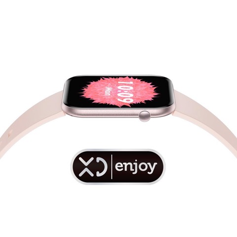 XD Enjoy XDVLD59PNK smartwatch e orologio sportivo 4,7 cm (1.85") AMOLED Digitale 390 x 450 Pixel Rose Gold