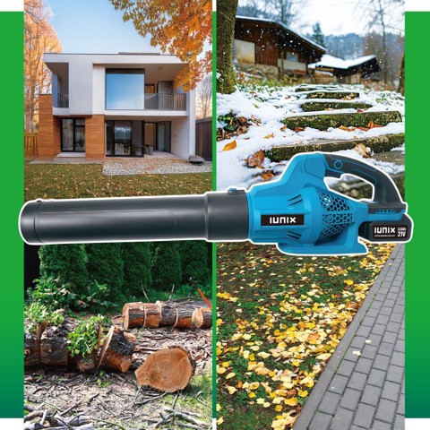 XD Enjoy XDVV05B spazza foglie 400 W 21 V Ioni di Litio