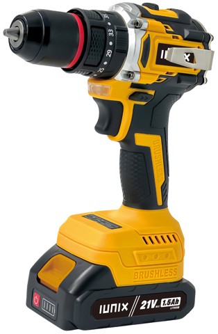 XD Enjoy XDVV21K cacciavite elettrico e avvitatore a impulso 1800 Giri/min Nero, Giallo