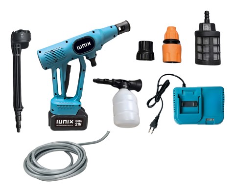 XD Enjoy XDVV22B idropulitrice Compatta Batteria 8 l/h 300 W Nero, Blu