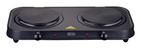 XD Enjoy XDWL2018 piano cottura Nero Superficie piana Piastra sigillata 2 Fornello(i)