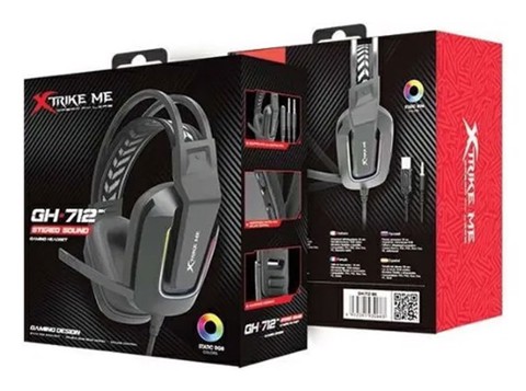 XD Enjoy XDXT712 cuffia e auricolare Cablato A Padiglione Gaming Nero