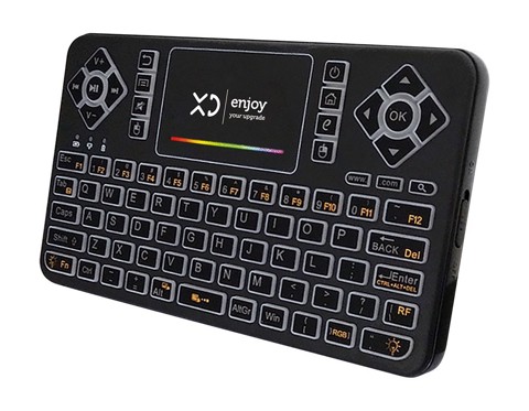 XD Enjoy Mini Tastiera Wireless Con Touchpad Ricaricabile