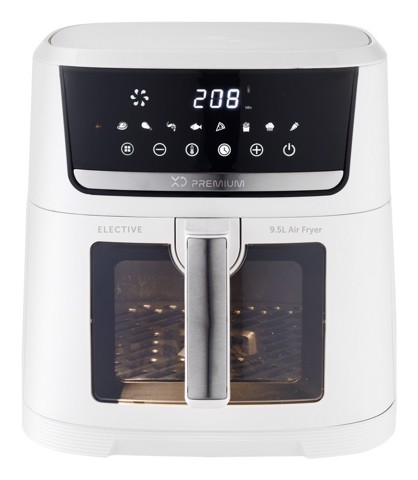 XD Premium Friggitrice Ad Aria 9,5 Litri Con Finestra Integrata