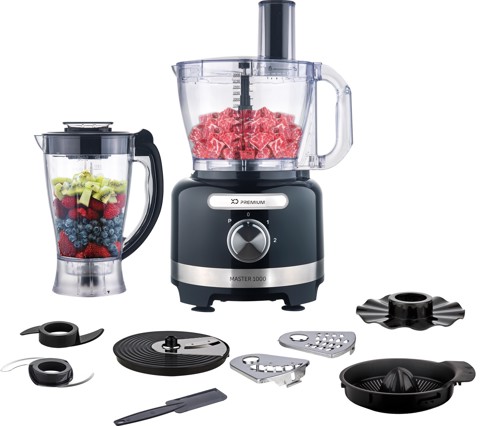 XD Premium Robot Cucina Multifunzione 3L 1000W