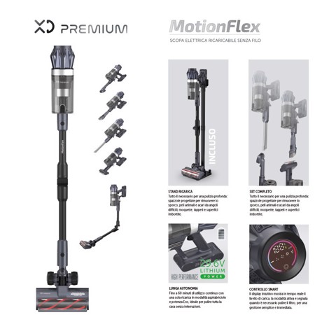 XD Premium Scopa Elettrica Ricaricabile Senza Filo