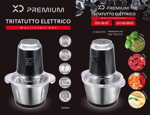 XD Premium Tritatutto Elettrico Multifunzione Premium