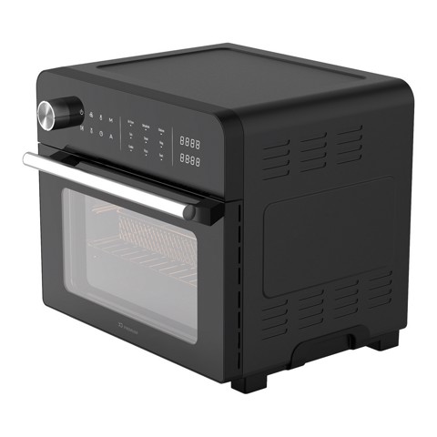 XD Premium XDBOW9044BLK friggitrice Singolo 23 L Indipendente 1700 W Friggitrice ad aria calda Nero, Cromo