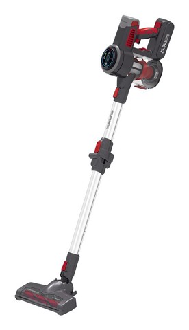 XD Premium XDHJX3090 scopa elettrica Batteria Secco HEPA Senza sacchetto 0,6 L Nero, Grigio, Rosa 2,2 Ah