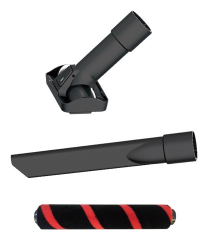 XD Premium XDHJX3090 scopa elettrica Batteria Secco HEPA Senza sacchetto 0,6 L Nero, Grigio, Rosa 2,2 Ah