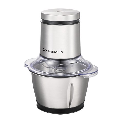 XD Premium XDLP5440 tritaverdure elettrico 1,2 L 600 W Nero, Acciaio inox, Trasparente