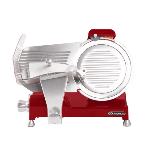 XD Premium XDMIS250RED affettatrice Elettrico 240 W Rosso, Argento Acciaio inox