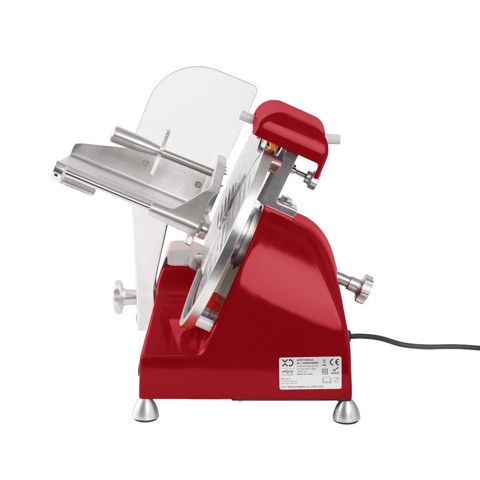 XD Premium XDMIS250RED affettatrice Elettrico 240 W Rosso, Argento Acciaio inox