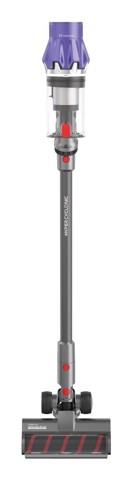 XD Premium XDSWE77P scopa elettrica Batteria Secco HEPA Senza sacchetto 450 W Grigio, Viola 2,2 Ah