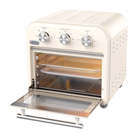 XD Vintage XDBOW1020VTG friggitrice Singolo 12 L Indipendente 1500 W Friggitrice ad aria calda Crema