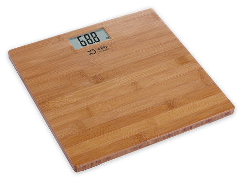 XD Enjoy XDCAM3110P bilance pesapersone Quadrato Bamboo Bilancia pesapersone elettronica