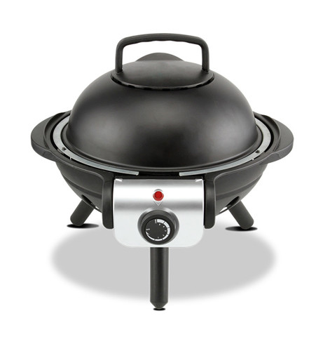 XD Enjoy XDCHA8026 barbecue per l'aperto e bistecchiera Kettle Elettrico Nero, Argento 1000 W