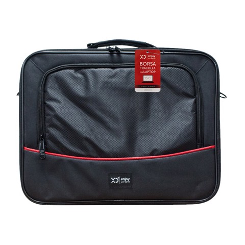XD Enjoy XDGDC4040 borsa per notebook 39,6 cm (15.6") Borsa con caricamento dall'alto Nero, Rosso