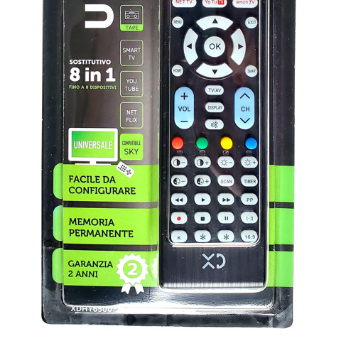 XD Enjoy XDHY6500 telecomando Universale Nero