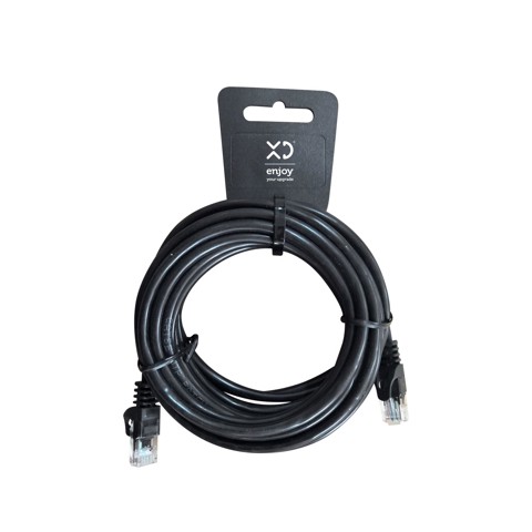 XD Enjoy XDLAN50 cavo di rete Nero 5 m Cat6