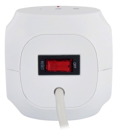 XD Enjoy XDSL1088 prolunghe e multiple 1,5 m 5 presa(e) AC Interno Blu, Bianco