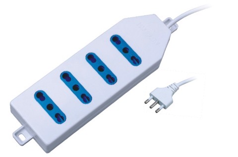 XD Enjoy XDSL2204 unità di distribuzione dell'energia (PDU) 4 presa(e) AC Blu, Bianco