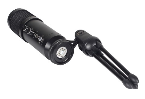 XD Enjoy XDUM858 microfono Nero Microfono da tavolo