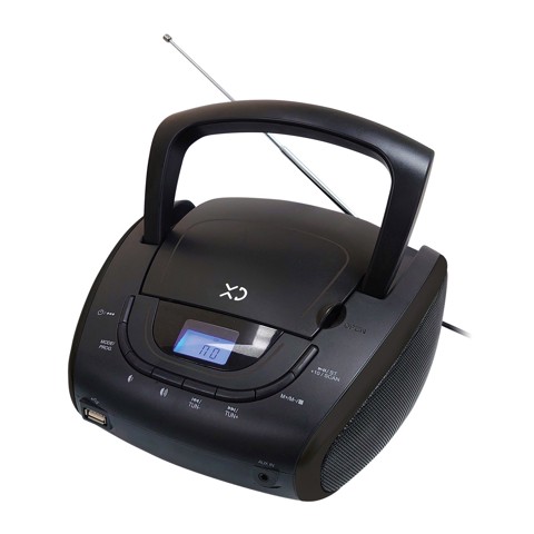 XD Enjoy XDUSB918PBLK lettore CD Lettore CD portatile Nero