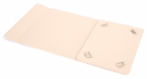 XD Enjoy XDWXDTABLET03 custodia per tablet 26,4 cm (10.4") Custodia a libro Champagne