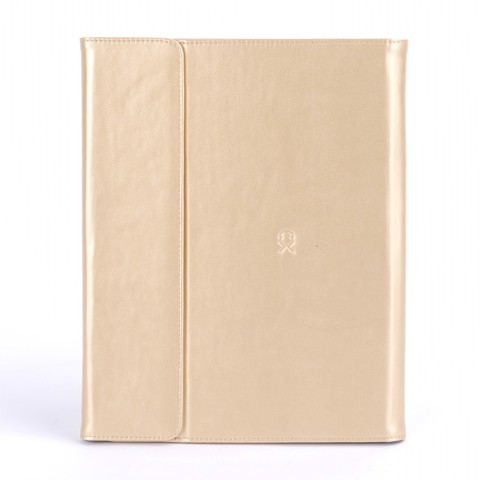 XD Enjoy XDWXDTABLET03 custodia per tablet 26,4 cm (10.4") Custodia a libro Champagne