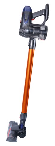 XD Enjoy XDZK33 aspirapolvere senza filo Grigio, Arancione, Rosso Senza sacchetto