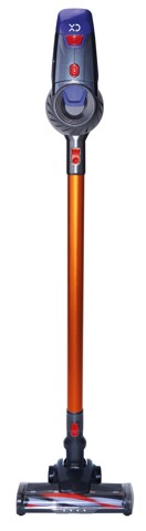 XD Enjoy XDZK33 aspirapolvere senza filo Grigio, Arancione, Rosso Senza sacchetto