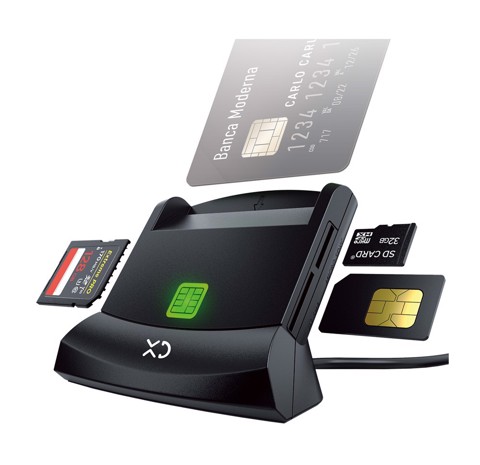 XD Enjoy XDZOW66 lettore di card readers USB USB 3.2 Gen 1 (3.1 Gen 1) Nero