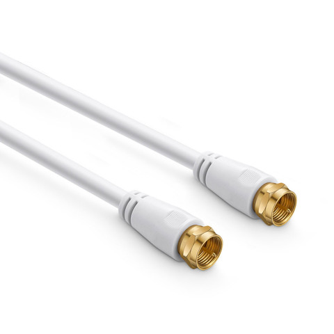 XD Enjoy Cavo Satellitare 2.0 Mt F Male To F Male Bianco XDMB2011