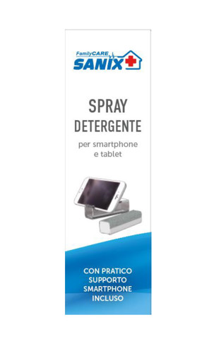 Sanix Family Care SPRAY DETERGENTE Per smartphone tablet e altri dispositivi touch