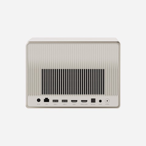 XGIMI HORIZON Ultra videoproiettore Proiettore a raggio standard 2300 ANSI lumen DLP 2160p (3840x2160) Compatibilità 3D Beige, Nero