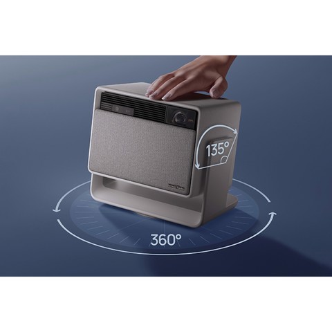 XGIMI Projektoren Proiettore a raggio standard 1800 ANSI lumen LED UHD 4K (3840x2160) Compatibilità 3D Bianco