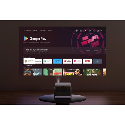 XGIMI Projektoren Proiettore a raggio standard 1800 ANSI lumen LED UHD 4K (3840x2160) Compatibilità 3D Bianco