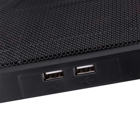 Xtrike Me FN-802 base di raffreddamento per notebook 39,9 cm (15.7") 2000 Giri/min Nero