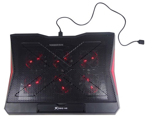 Xtrike Me FN-811 base di raffreddamento per notebook 43,2 cm (17") Nero
