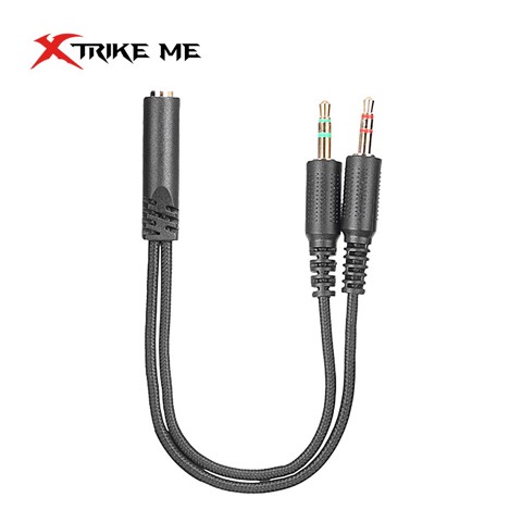 Xtrike Me GH-890 Auricolare Cablato A Padiglione Giocare Nero, Rosso