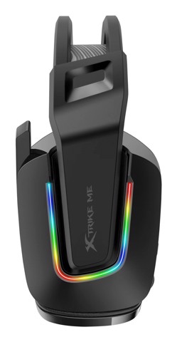 Xtrike Me XDXT712 cuffia e auricolare Cablato A Padiglione Gaming Nero