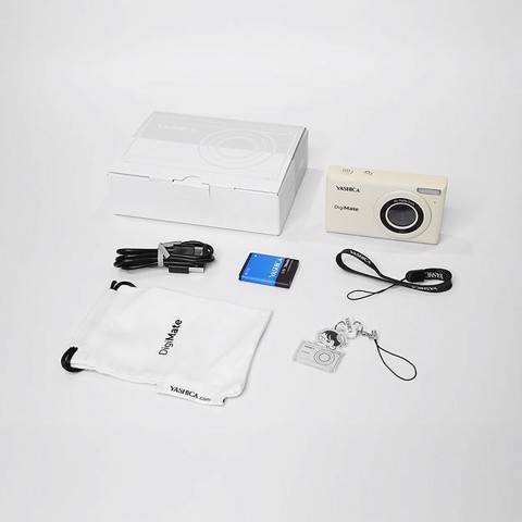 Yashica DigiMate Fotocamera compatta 64 MP CMOS Bianco